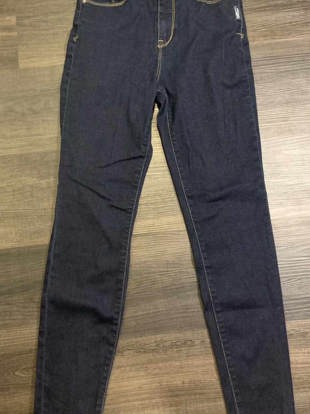 Silver Jeans Dark Indigo Skinny Jeans